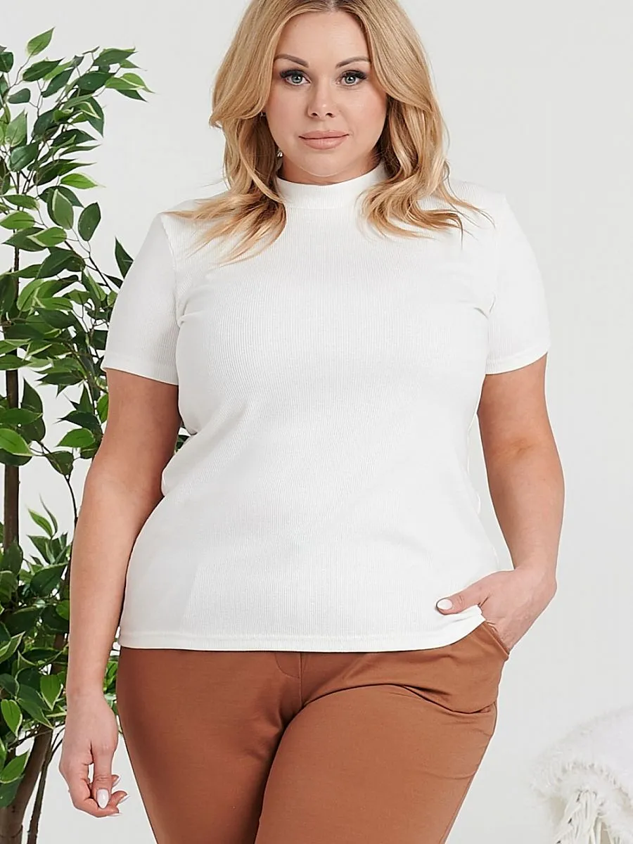 Plus size blouse model 169018 Karko