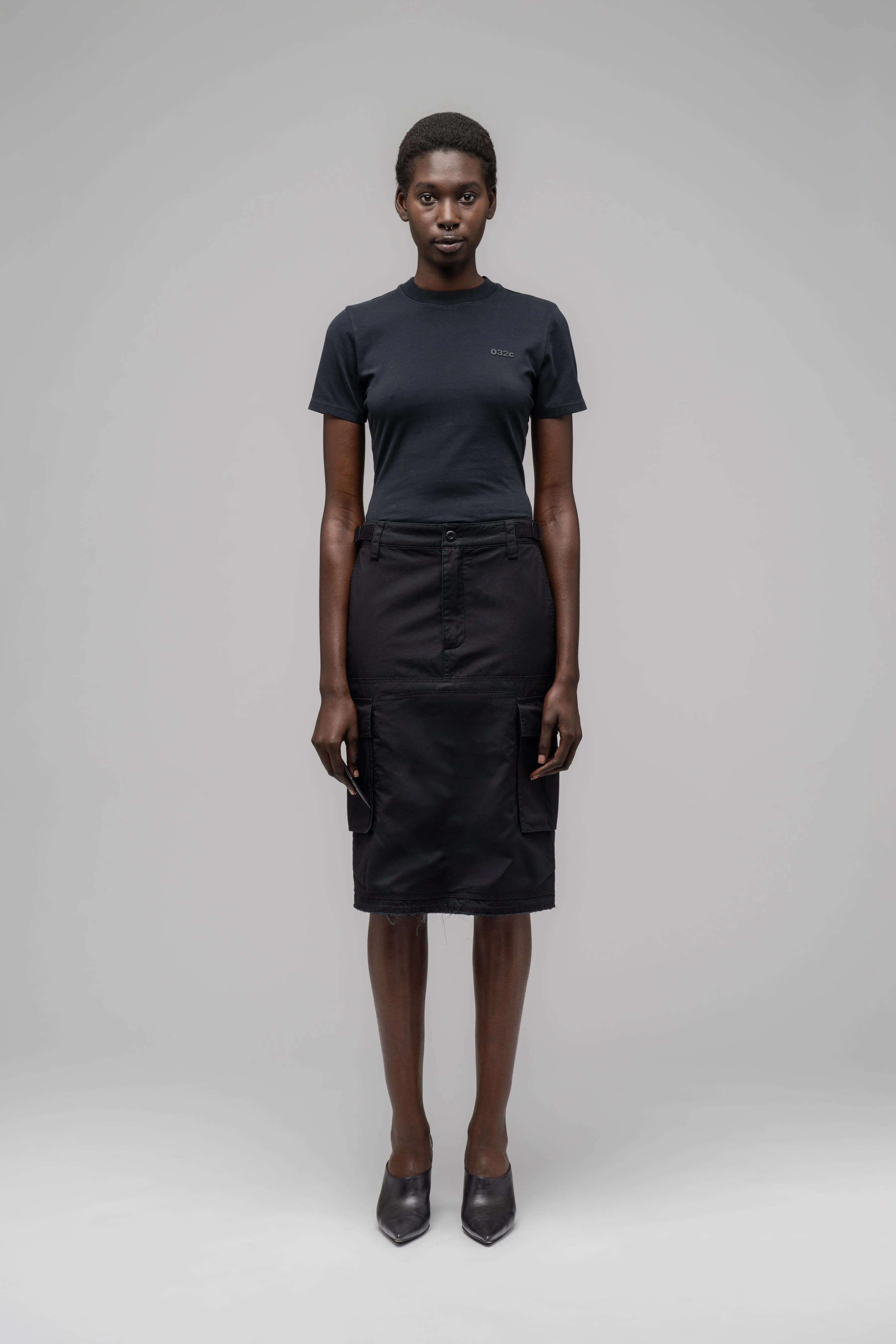 "REALIST" CARGO SKIRT