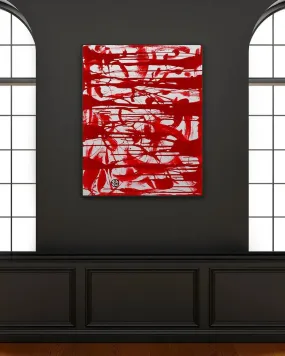 Red Matrix - Original Painting