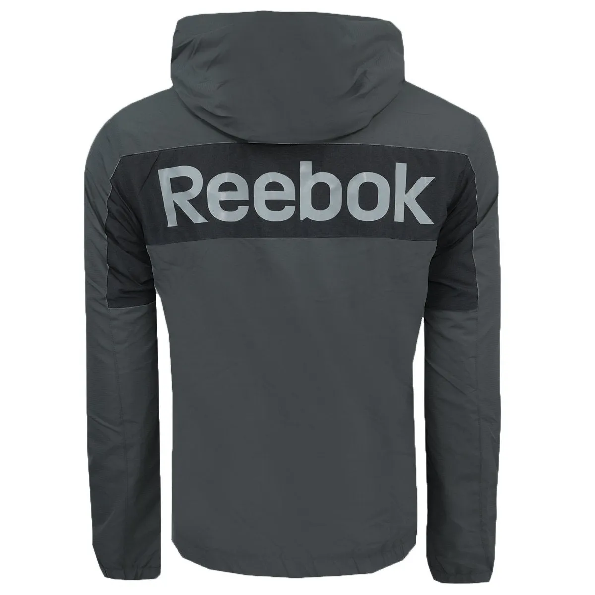 Reebok Men's Fleece Lined Windbreaker Jacket