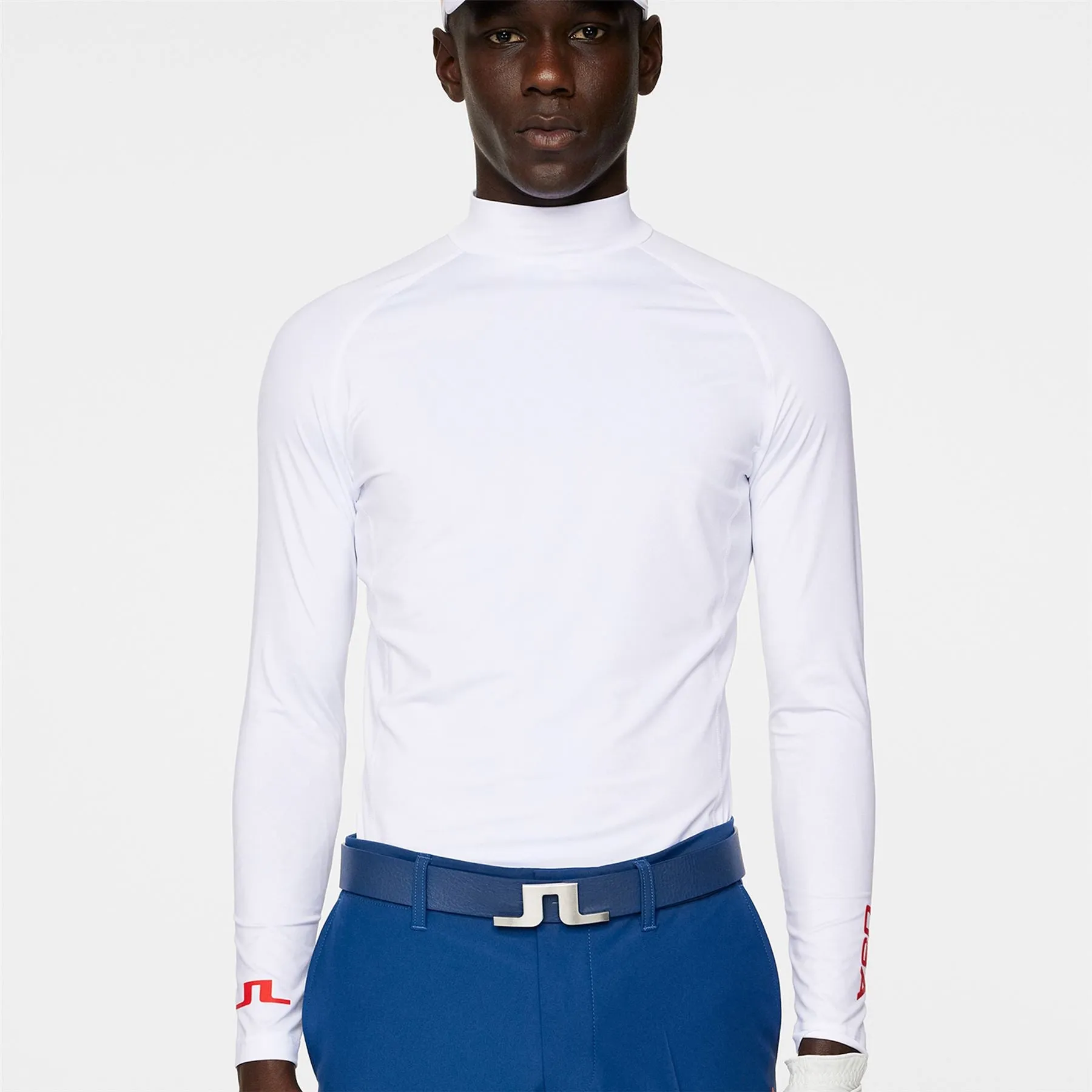 Rene Slim Fit Soft Compression Base Layer White - SU24