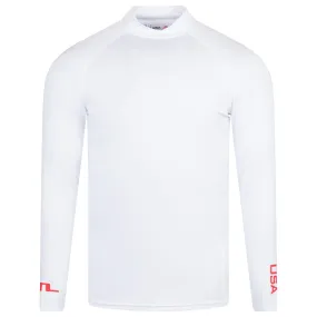 Rene Slim Fit Soft Compression Base Layer White - SU24