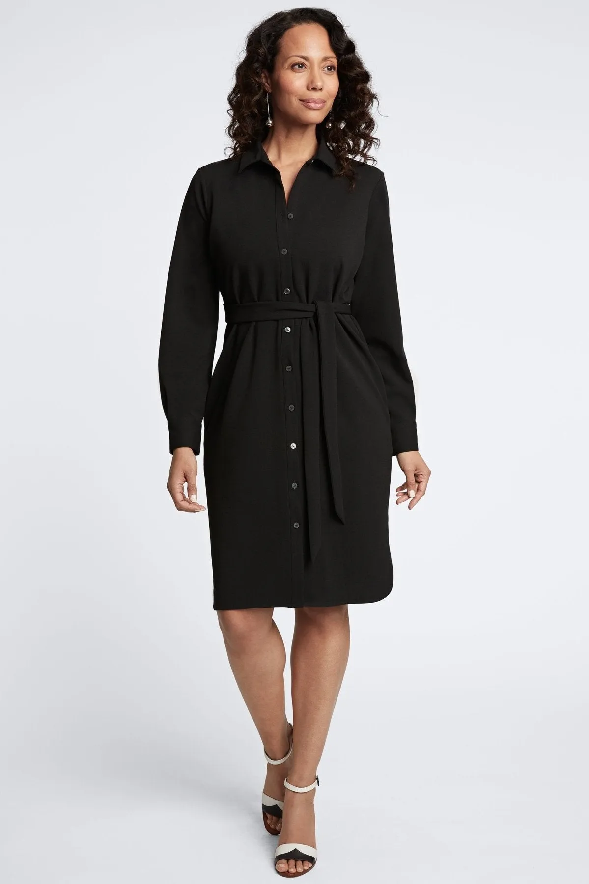 Rocca Knit Crepe Dress