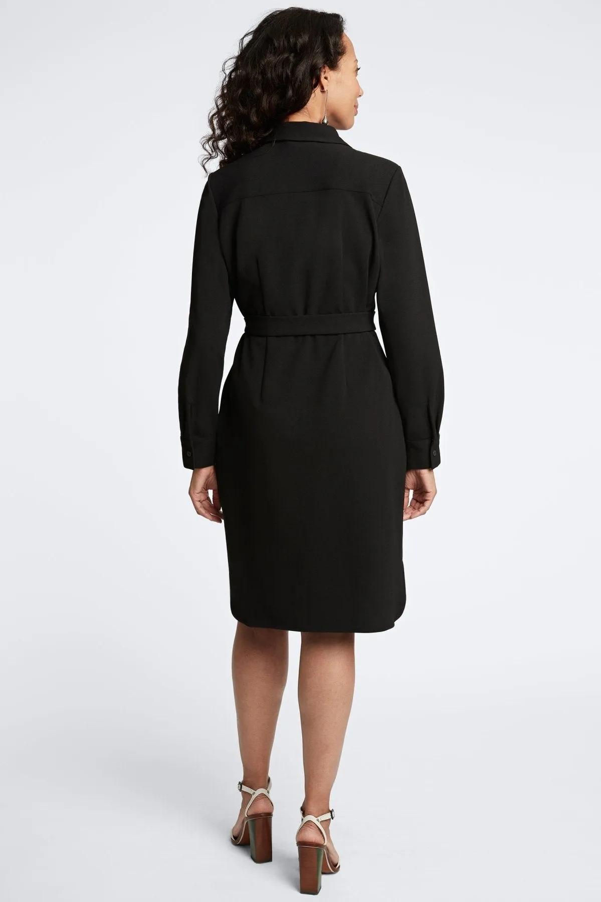 Rocca Knit Crepe Dress