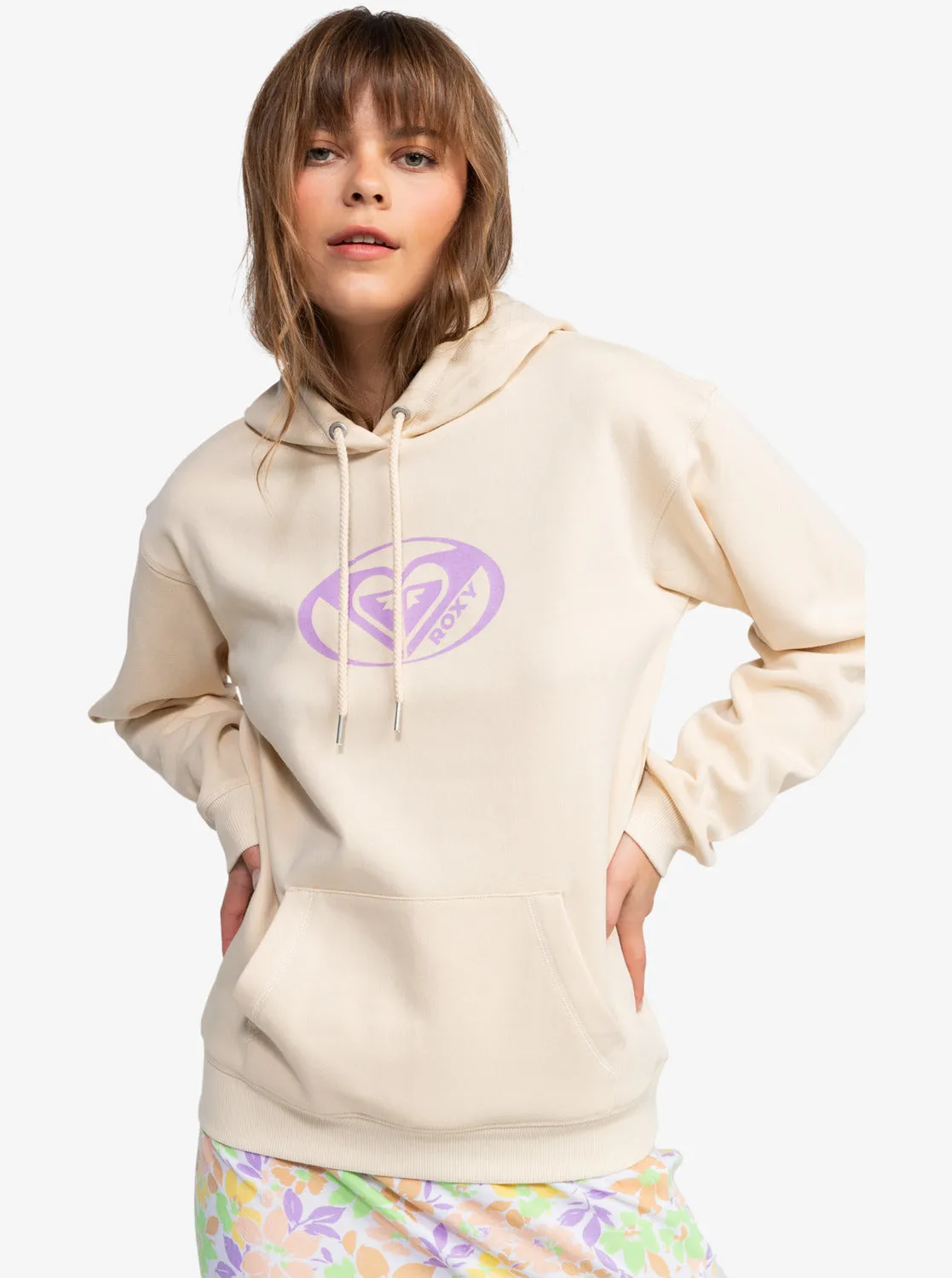 Roxy Surf Stoked Hoodie - Tapioca