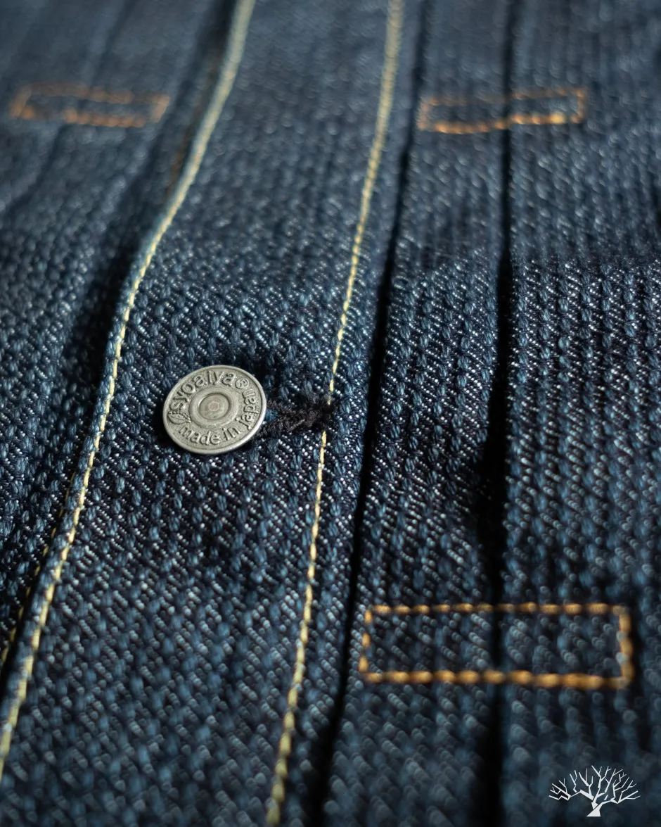 Sashiko Type 2 Jacket - Indigo x Indigo