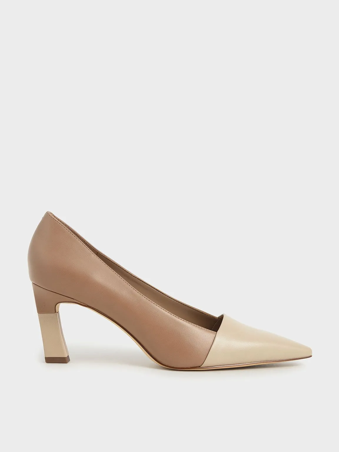 Sculptural Heel Pumps