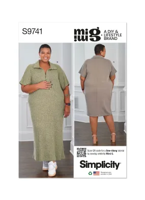 Simplicity Pattern S9741 Plus Size Dress