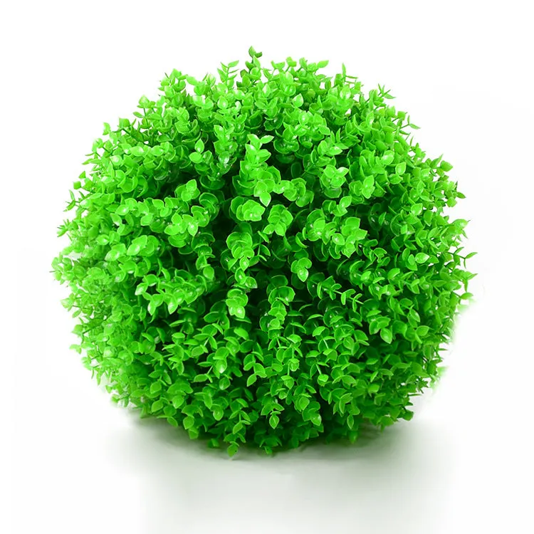 Simulated Grass Ball Milan Grass Ball Eucalyptus Plant Ball Plastic Grass Court Ceiling Decoration