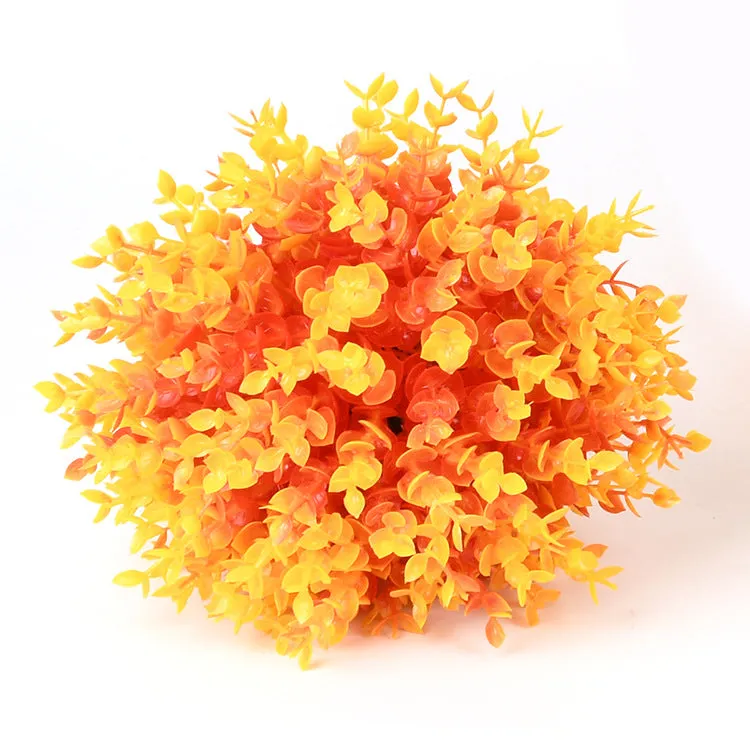 Simulated Grass Ball Milan Grass Ball Eucalyptus Plant Ball Plastic Grass Court Ceiling Decoration