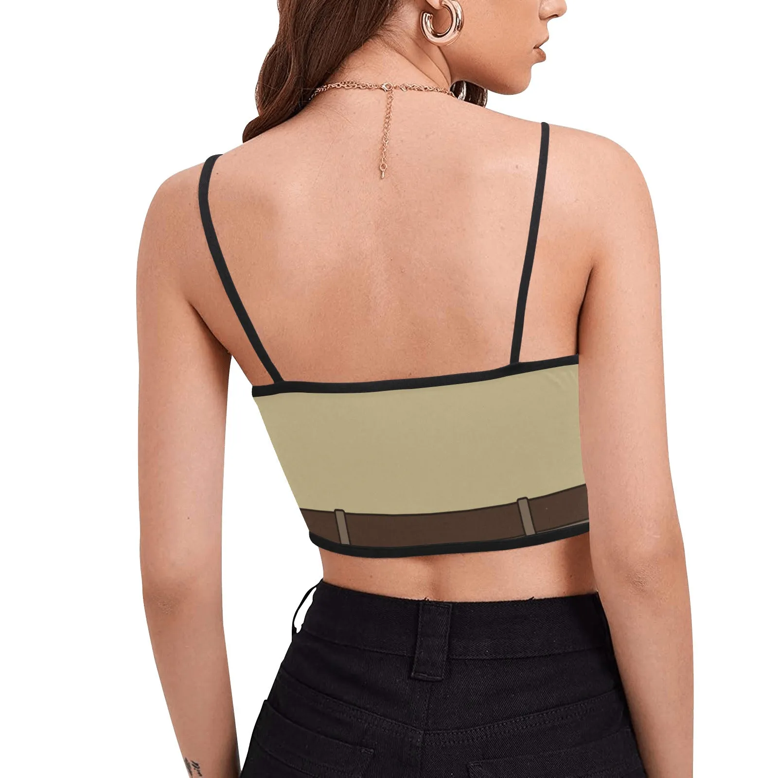 Skipper Women's Spaghetti Strap Crop Top