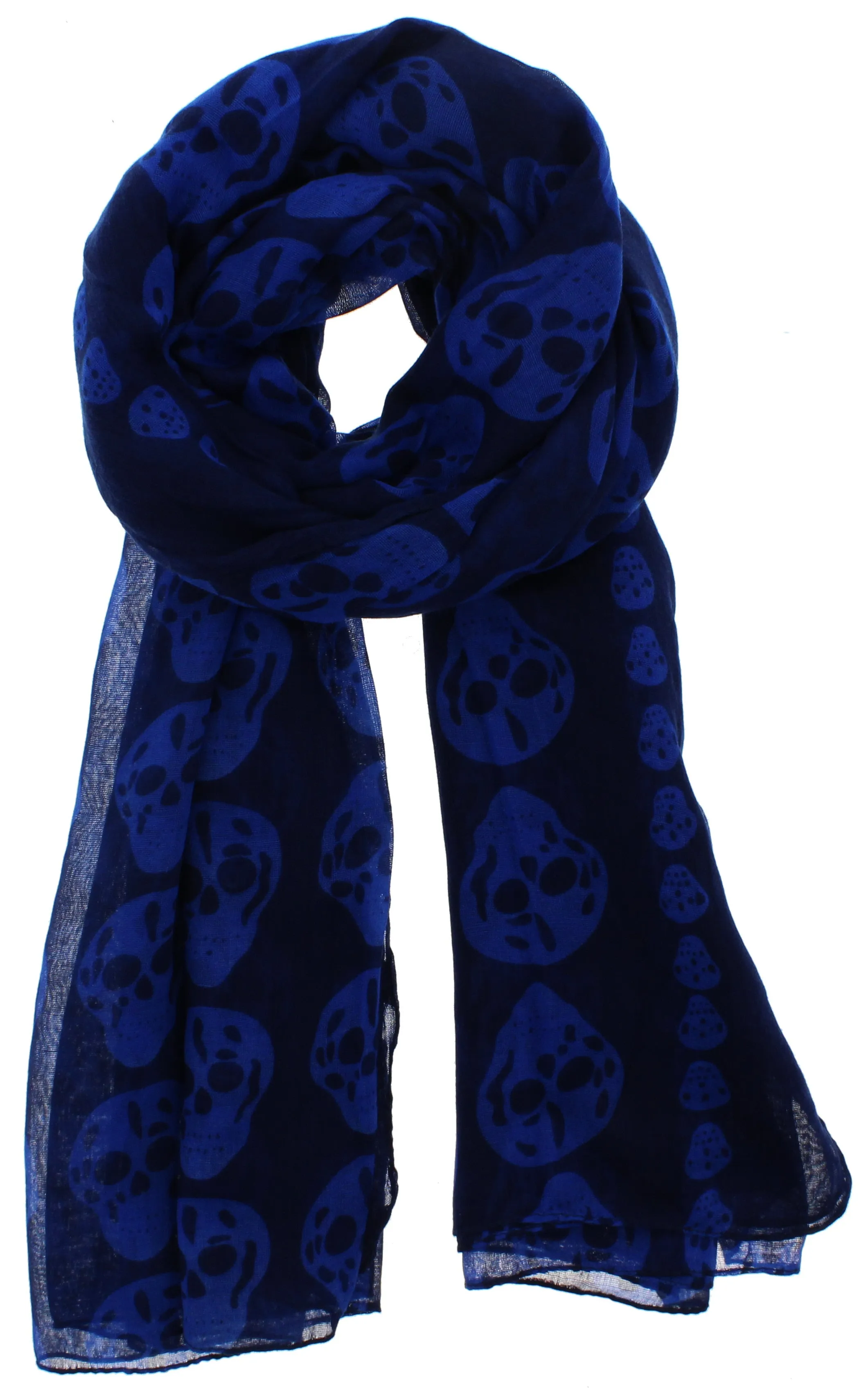 Skull Print Scarf