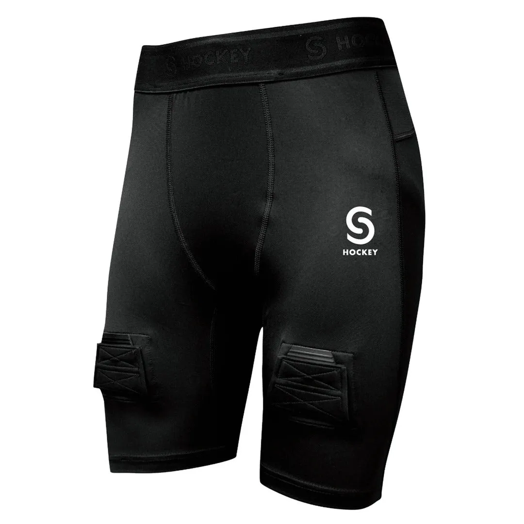 Source for Sports Girl's Base Layer Compression Hockey Player Jill Short