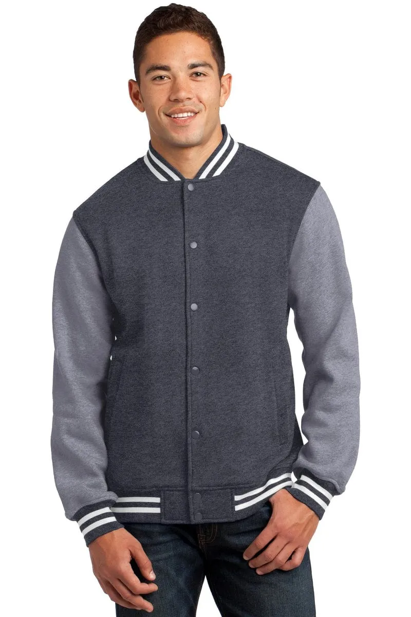 Sport-Tek ST270: Fleece Letterman Jacket