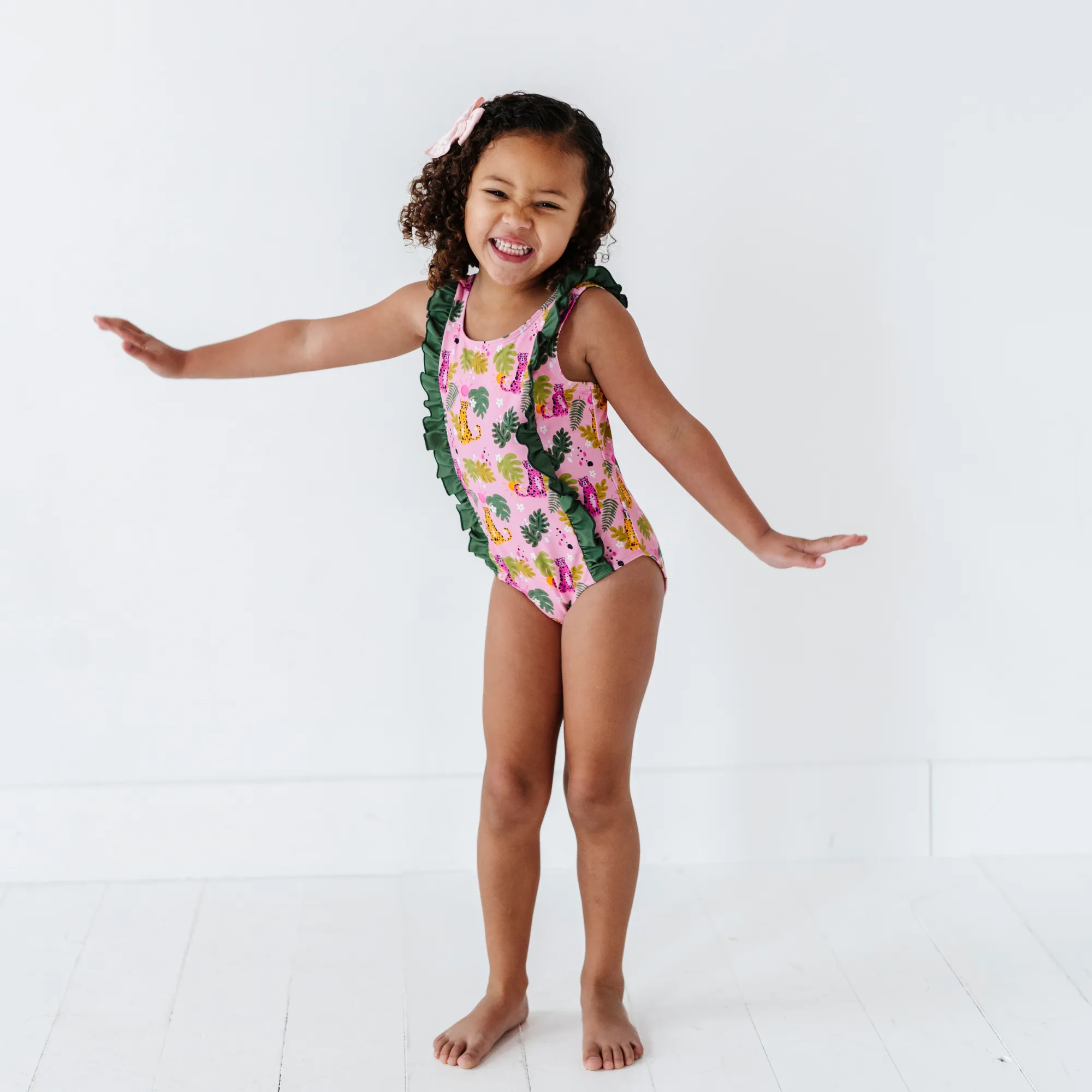 Spot On Cheetah Girls Swimsuit With Ruffle