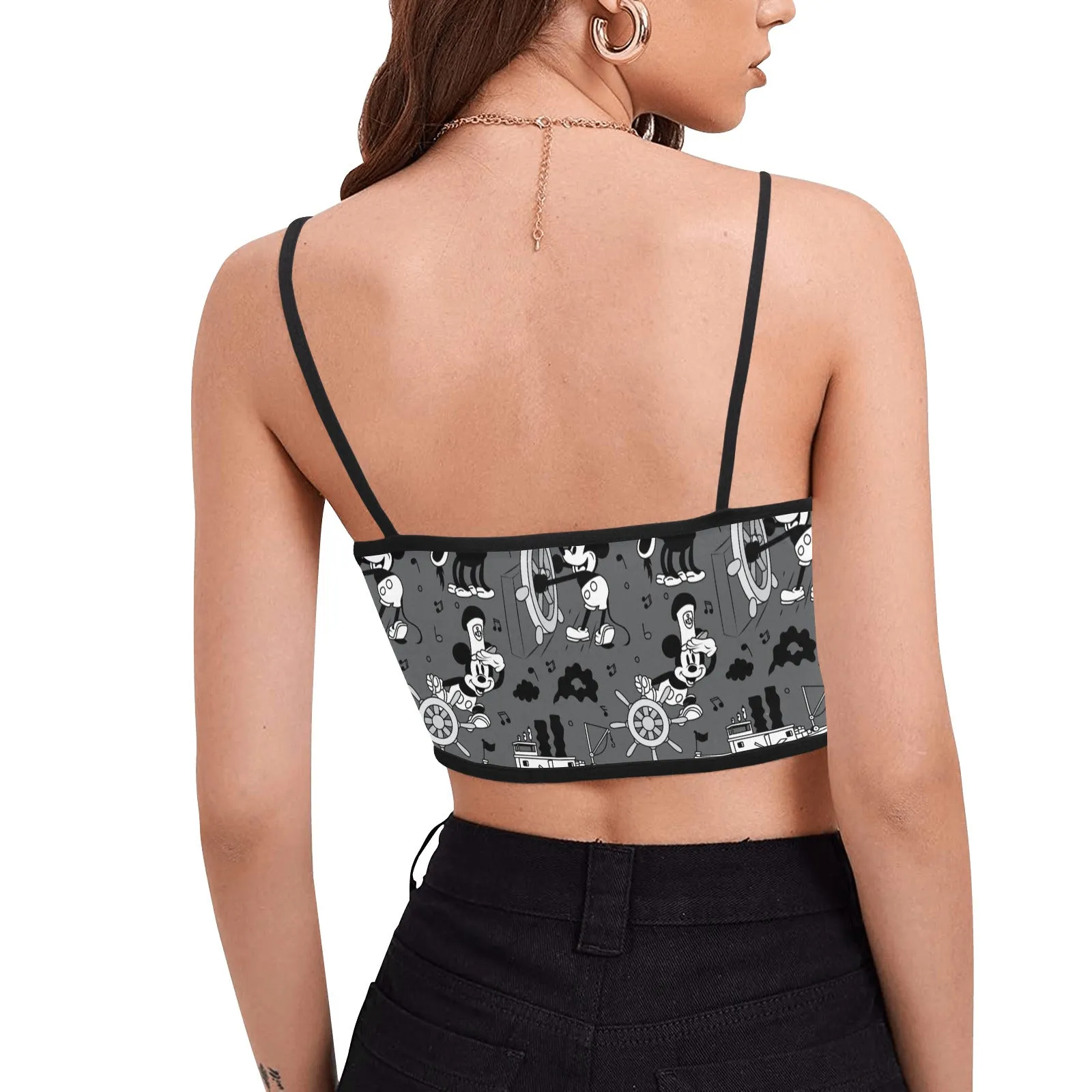 Steamboat Women's Spaghetti Strap Crop Top