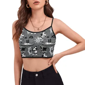 Steamboat Women's Spaghetti Strap Crop Top