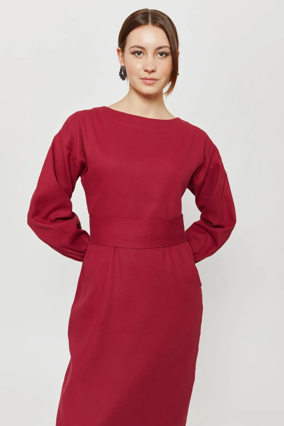 Stefanie Dress Red