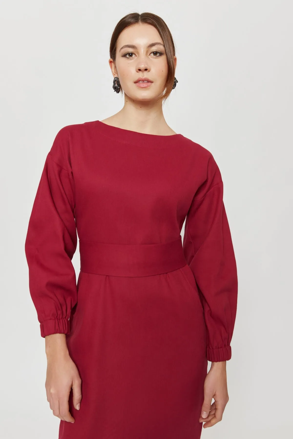 Stefanie Dress Red