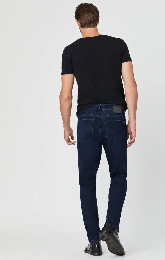 STEVE ATHLETIC FIT JEANS IN DARK INK SUPERMOVE