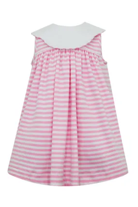 Striped Pink Knit Dress