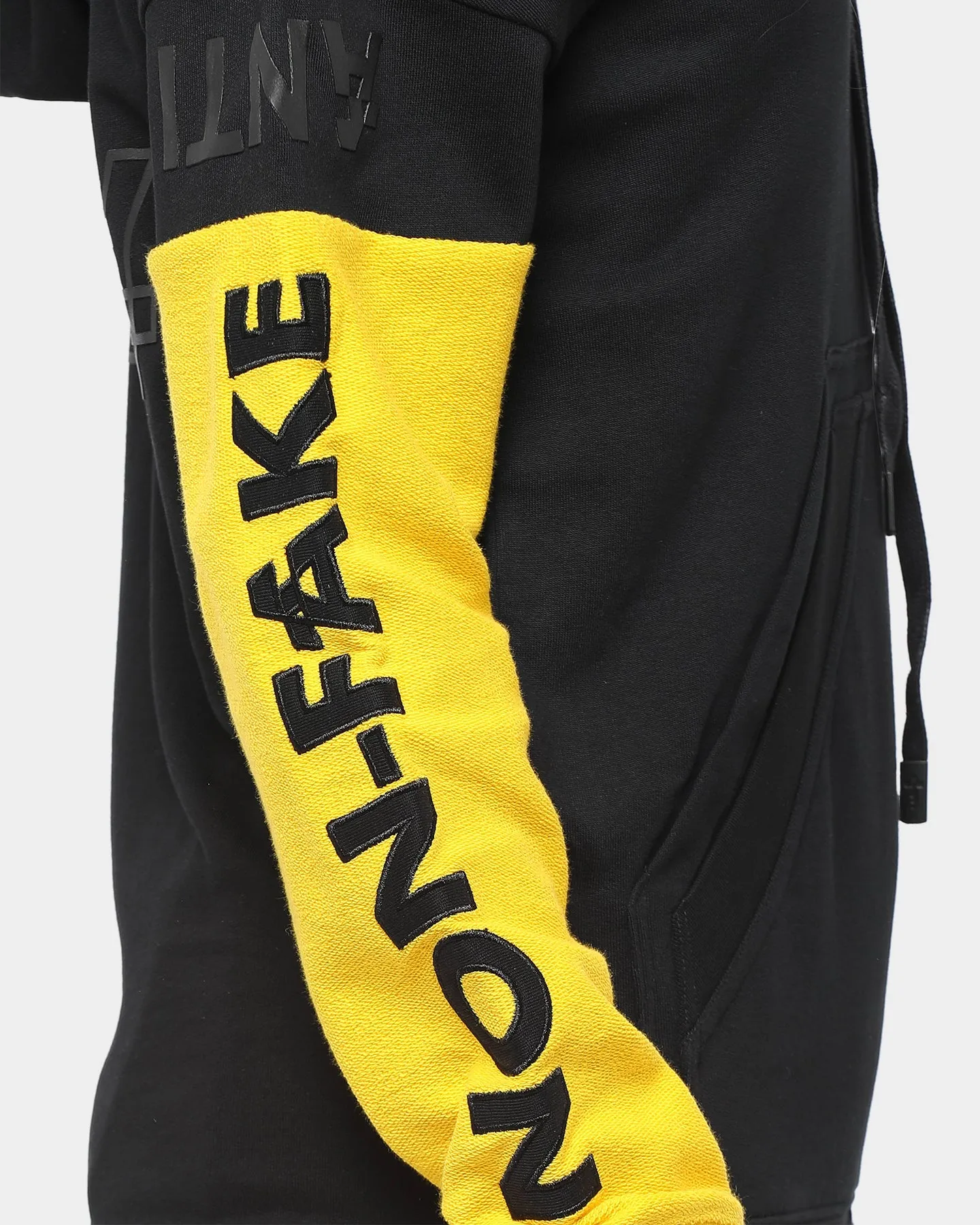 The Anti-Order Future Fake Hoodie Black/Yellow