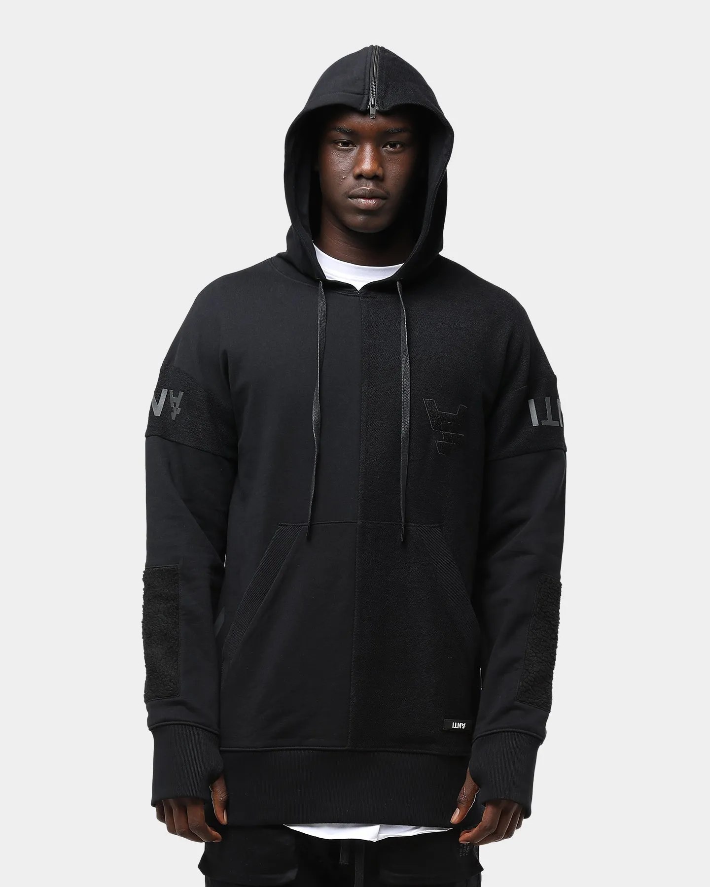 The Anti-Order Non Vertical Hoodie Black