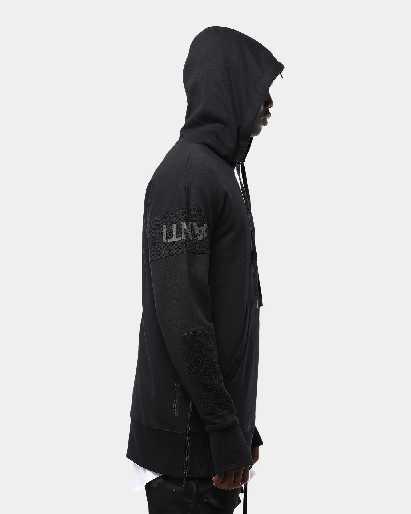 The Anti-Order Non Vertical Hoodie Black