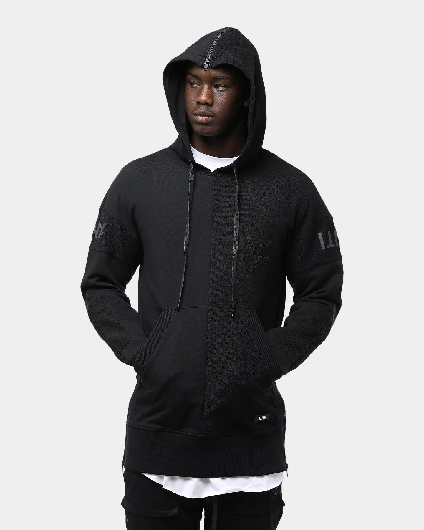 The Anti-Order Non Vertical Hoodie Black