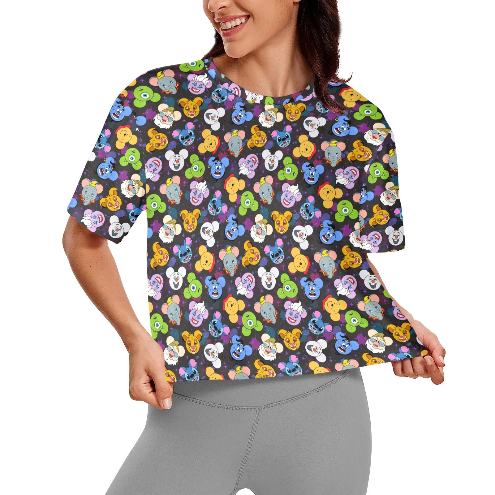 The Magical Gang Women's Cropped T-shirt