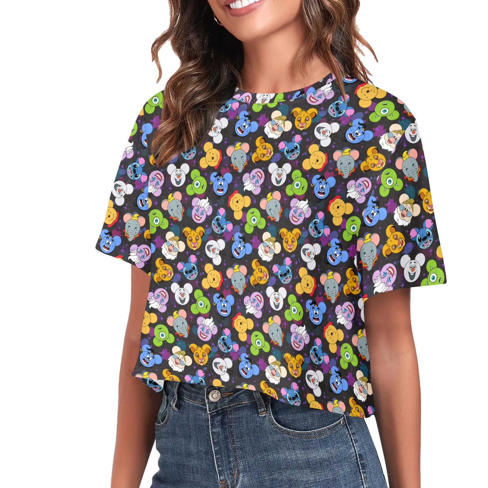 The Magical Gang Women's Cropped T-shirt