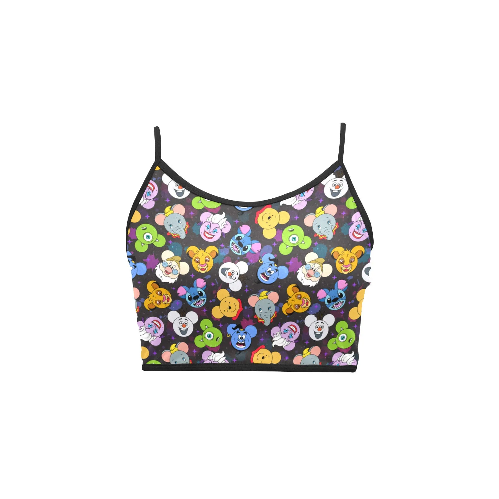 The Magical Gang Women's Spaghetti Strap Crop Top