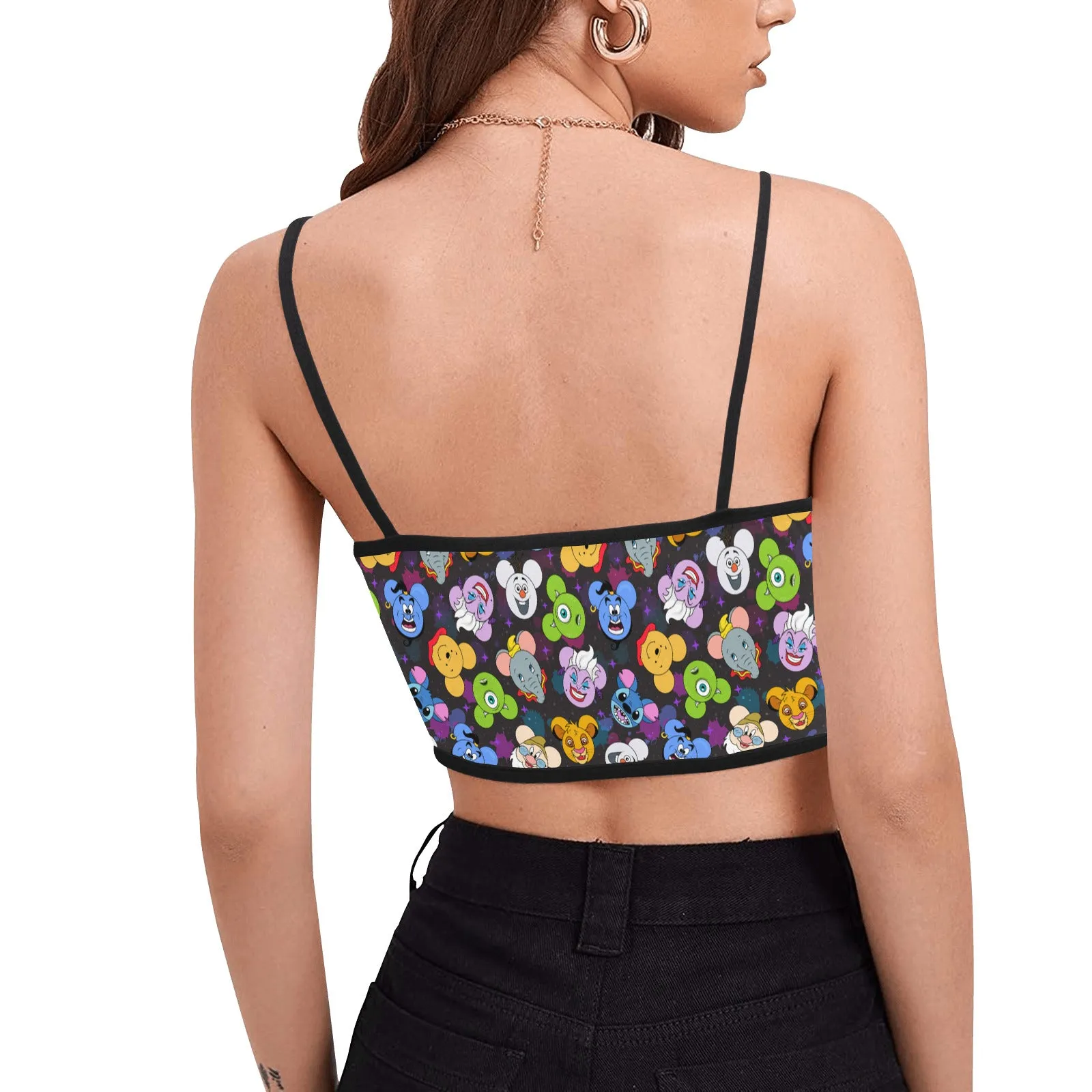 The Magical Gang Women's Spaghetti Strap Crop Top