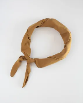 'The Scout' Washable Silk Scarf in Oro