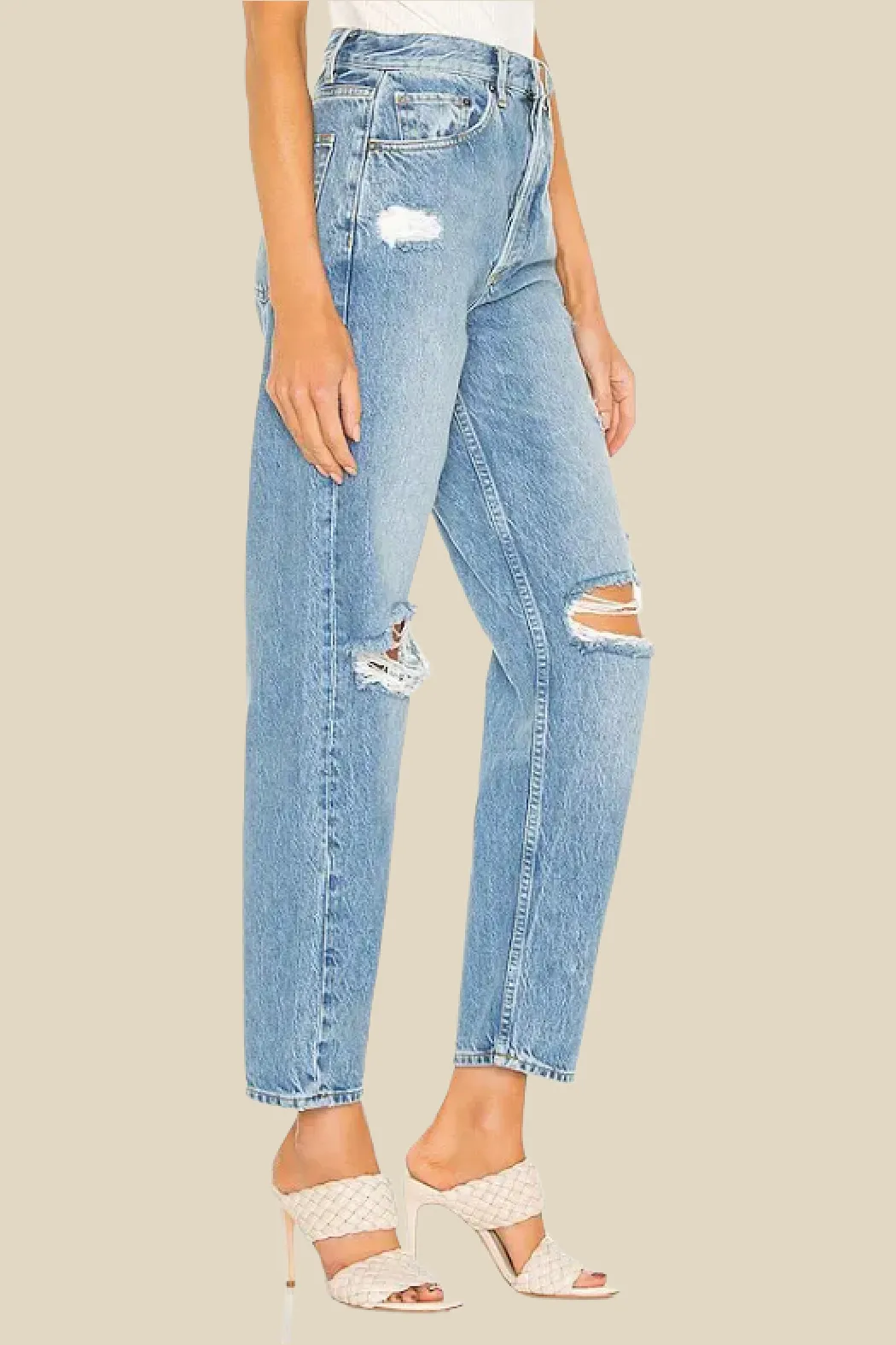 Toby High Rise Tapered Jean