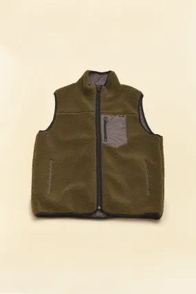 Trophy Clothing Reversible Mountain Vest - Olive/Charcoal