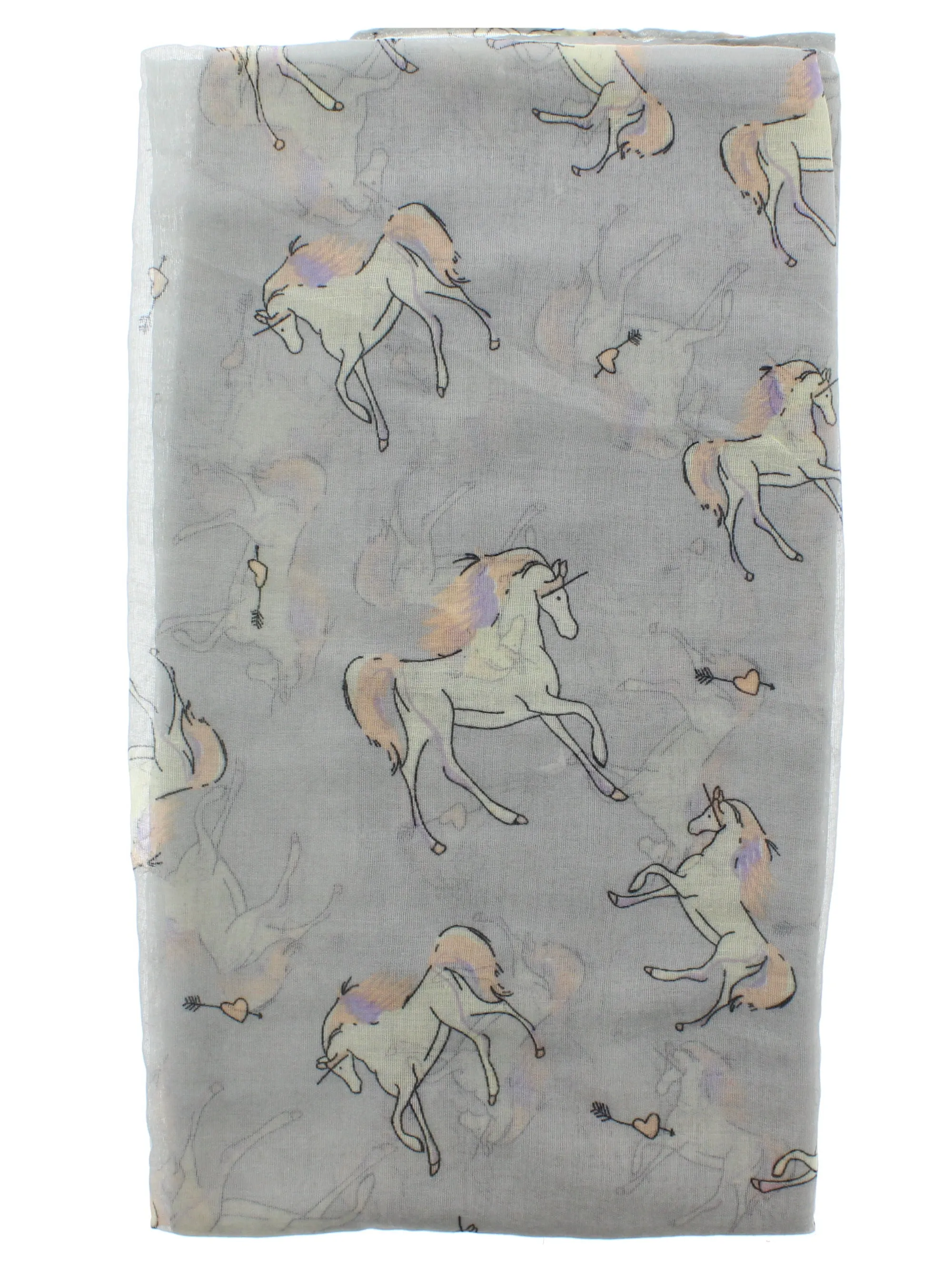 Unicorn Print Scarf