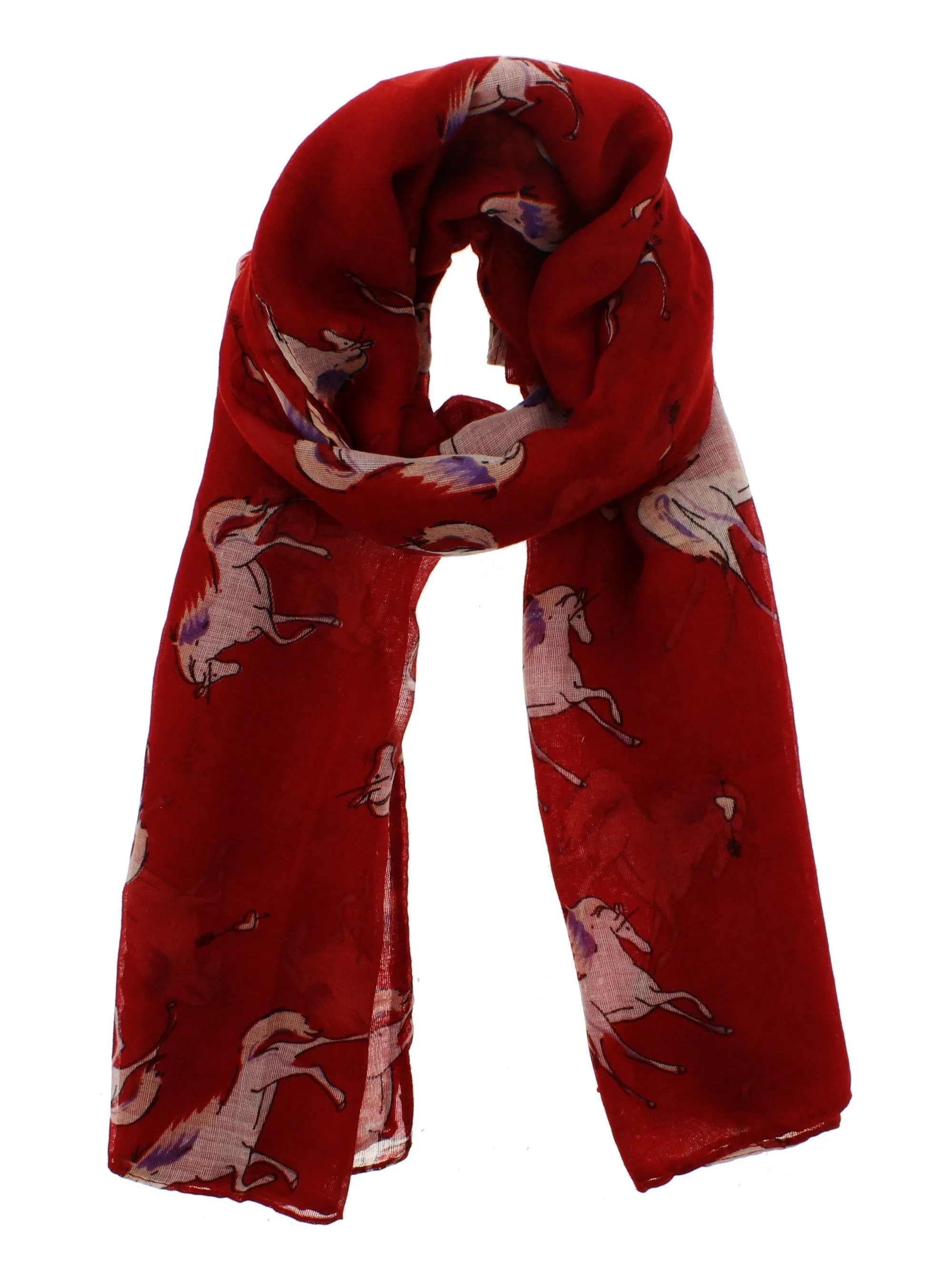 Unicorn Print Scarf