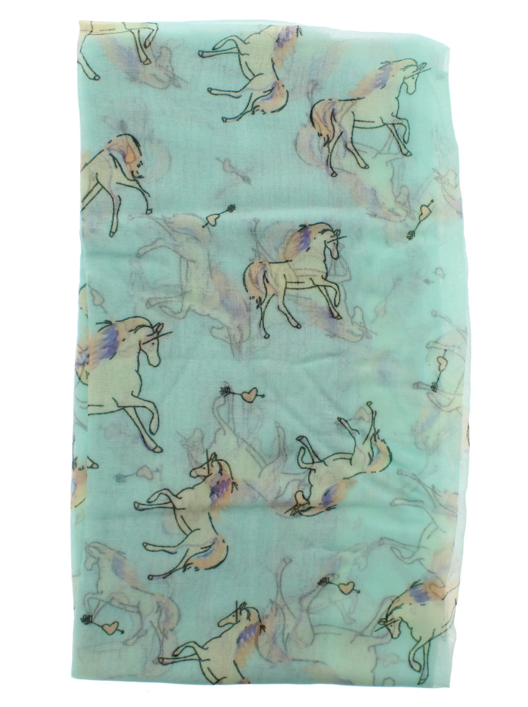 Unicorn Print Scarf