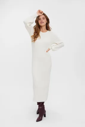 Valor O-Neck knit dress - Birch