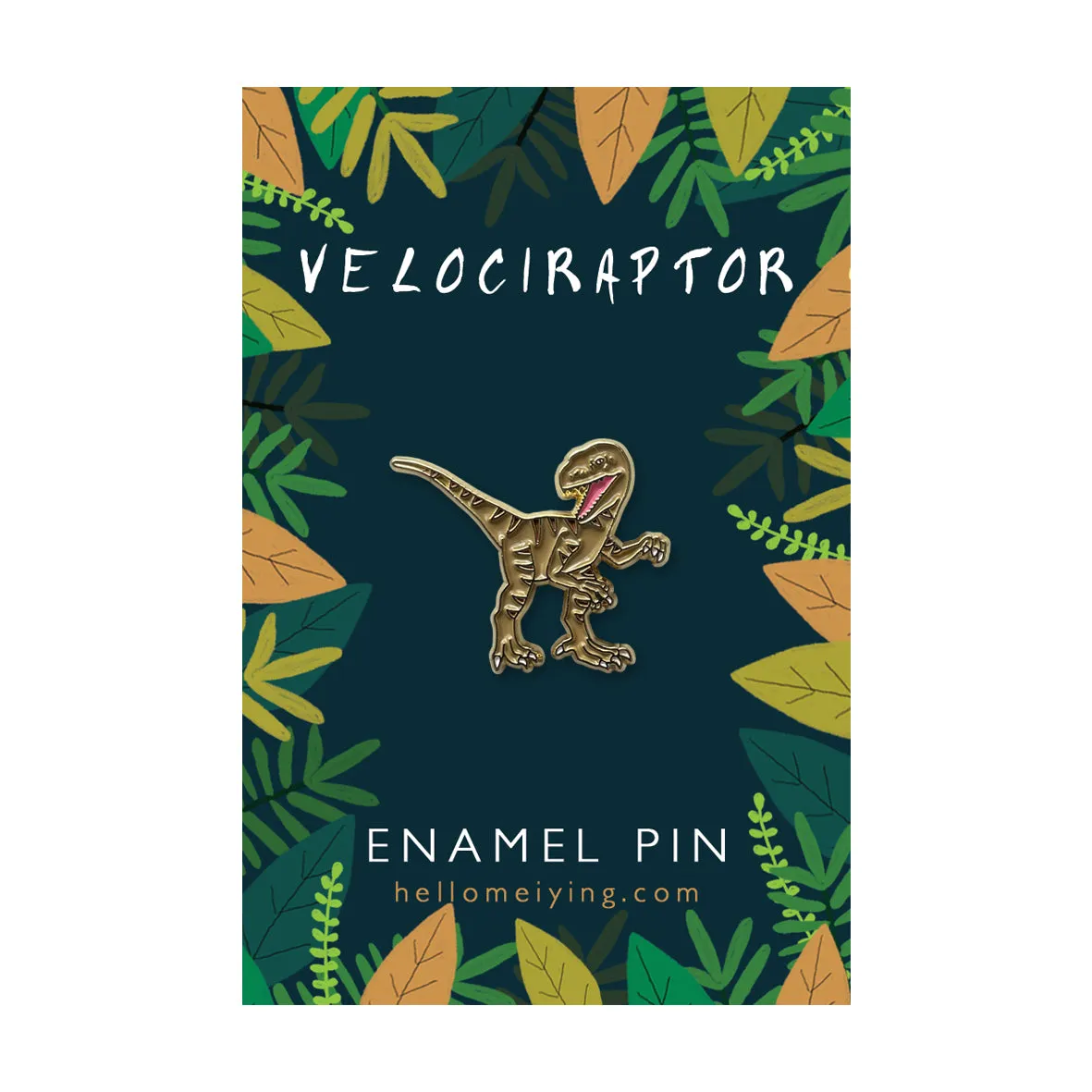 Velociraptor - Enamel Pin