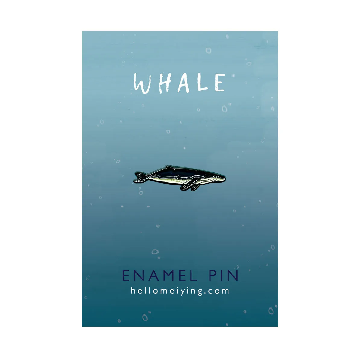 Whale - Enamel Pin