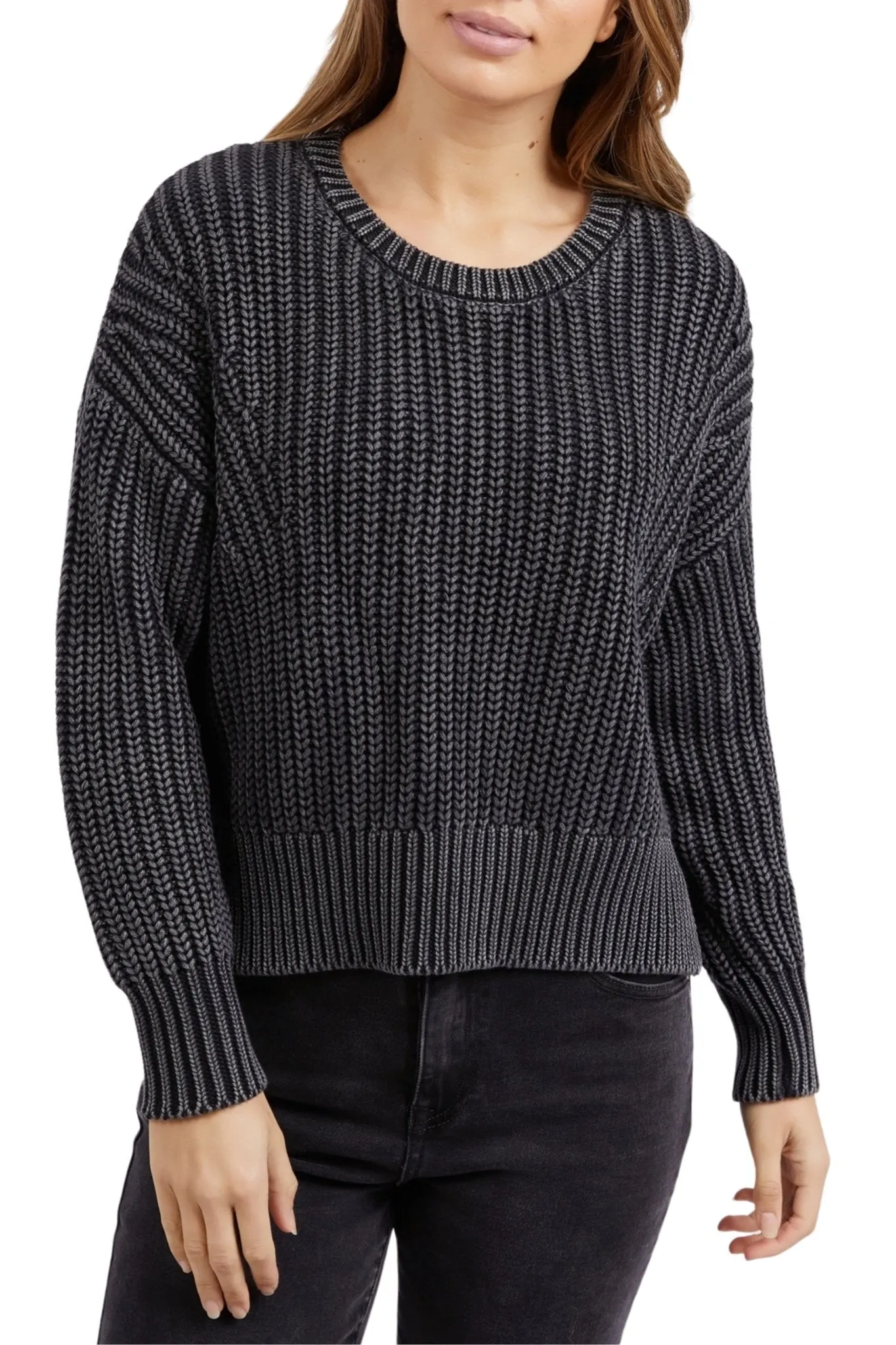 WINNIE KNIT CREW - 5532025