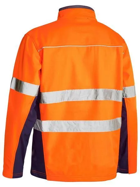 Wollondilly H&R - TAPED HI VIS SOFT SHELL JACKET BJ6059T