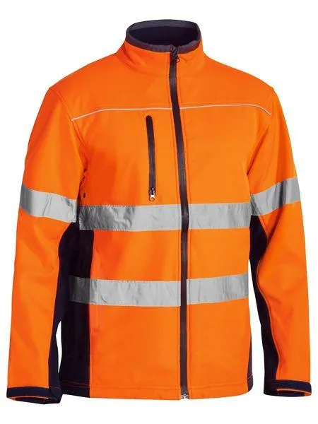 Wollondilly H&R - TAPED HI VIS SOFT SHELL JACKET BJ6059T