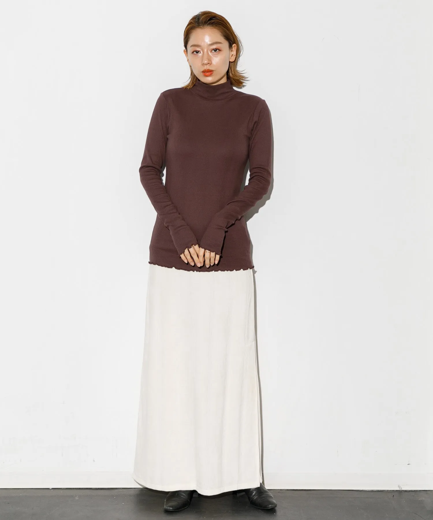 【WOMEN】Robert Pmiller Velor Skirt