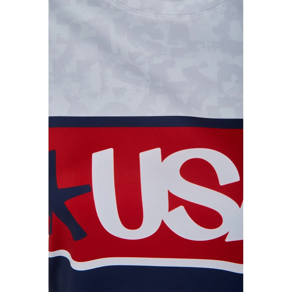 Womens Haze Usa Tee - Indigo (2021)