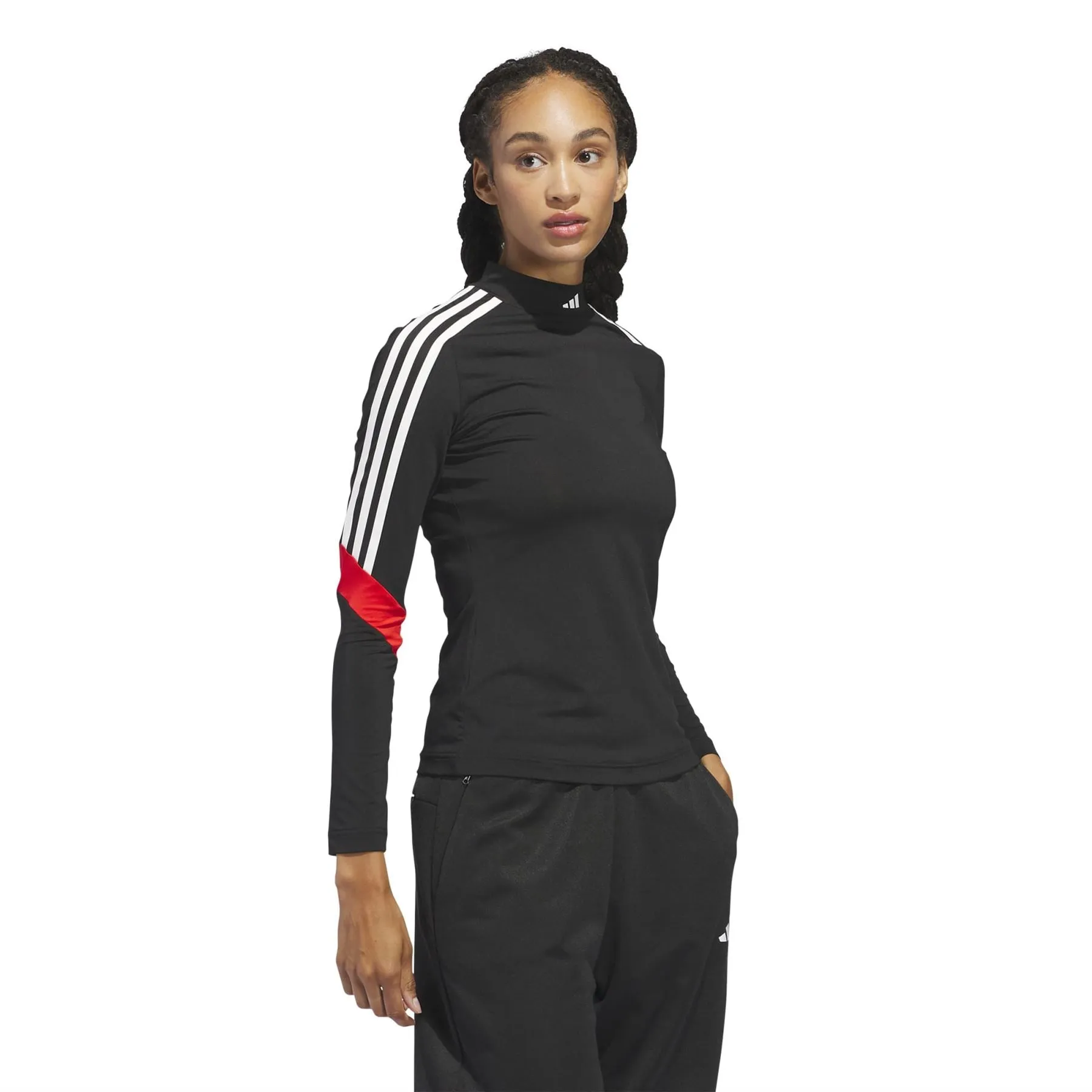 Womens JAY3LLE Mock Base Layer Black - 2024