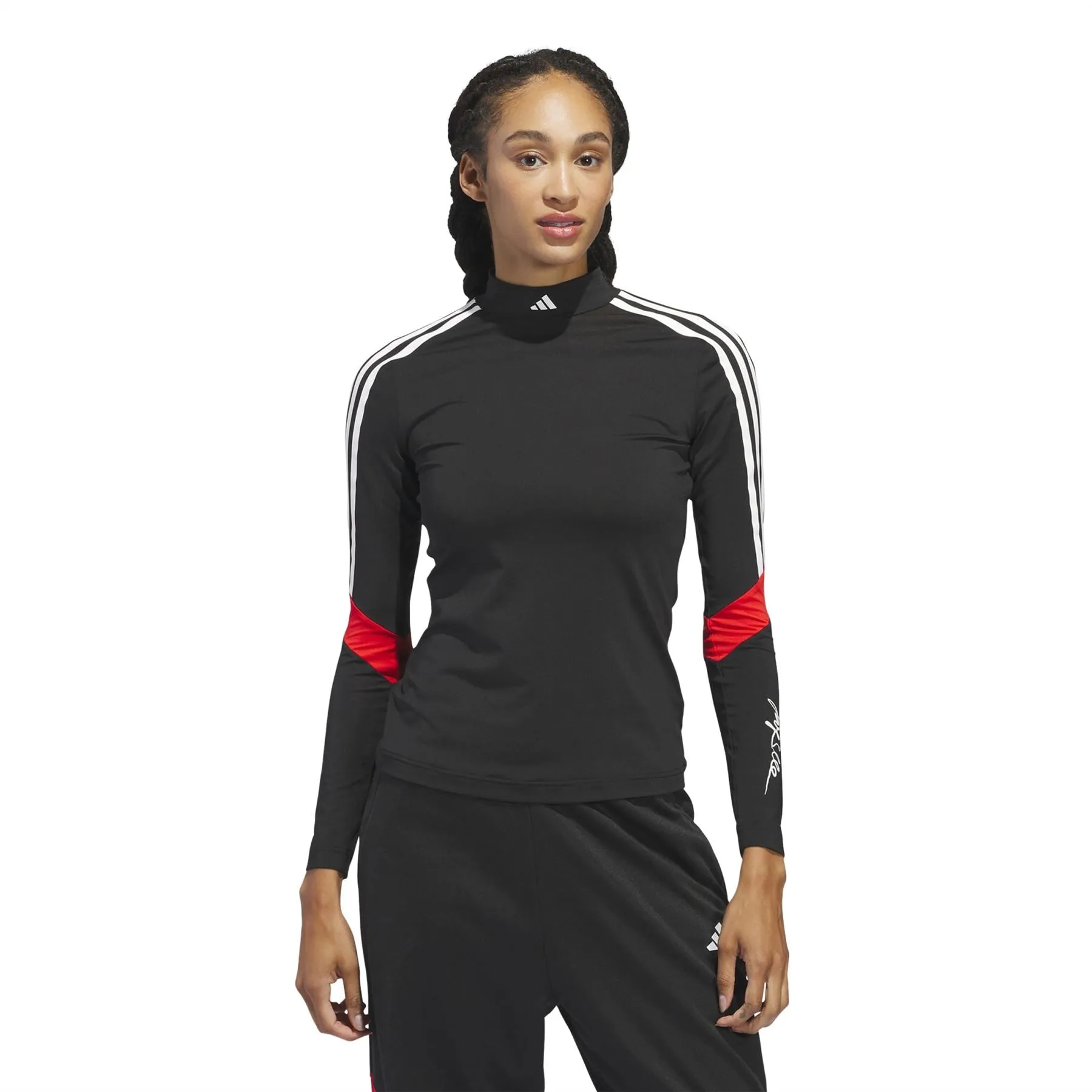 Womens JAY3LLE Mock Base Layer Black - 2024