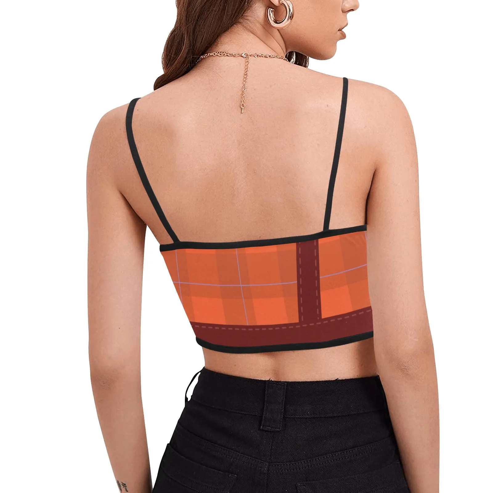 Wreck It Ralph Women's Spaghetti Strap Crop Top